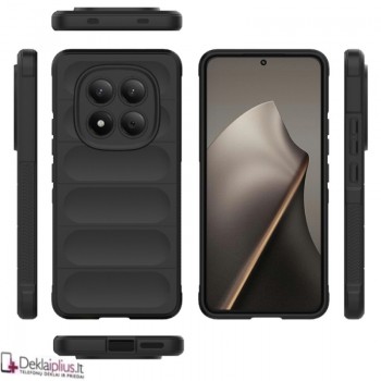 Magic Shield guminis dėklas - juodas (Xiaomi Redmi Note 15 Pro 4G) Magic Shield guminis dėklas - juodas (Xiaomi Redmi Note 15 Pro 4G)
